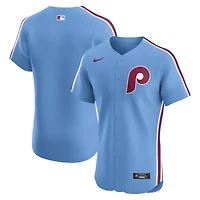Maillot Nike bleu clair Alternate Elite pour homme des Philadelphia Phillies