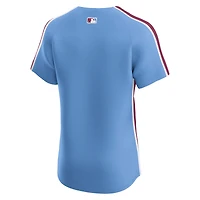 Maillot Nike bleu clair Alternate Elite pour homme des Philadelphia Phillies