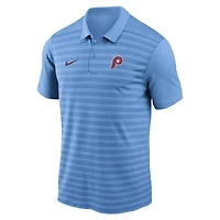 Men's Nike Light Blue Philadelphia Phillies Authentic Collection Victory Performance Polo