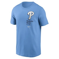 Men's Nike Light Blue Philadelphia Phillies Record Shattered T-Shirt