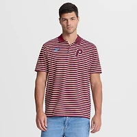 Men's Nike  Maroon Philadelphia Phillies Cooperstown Collection Dri-FIT Victory Striped Polo