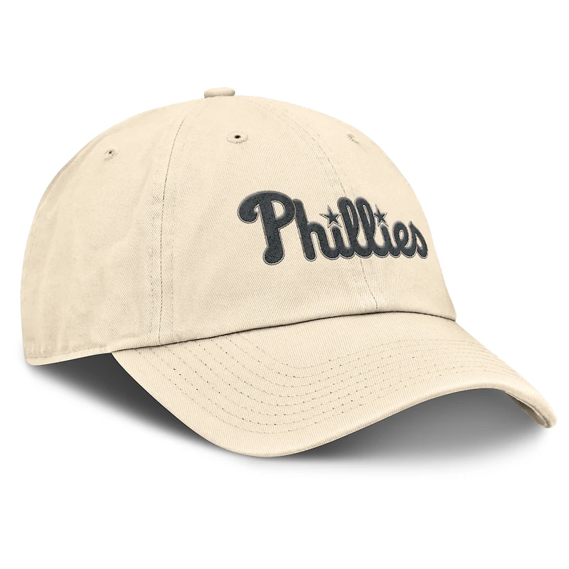 Men's Nike Natural Philadelphia Phillies Camo Pack Club Adjustable Hat