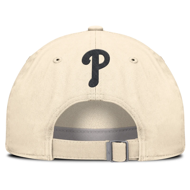 Men's Nike Natural Philadelphia Phillies Camo Pack Club Adjustable Hat