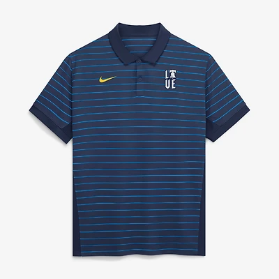 Men's Nike Navy/Royal Philadelphia Phillies Authentic Collection City Connect Striped Victory Dri-FIT Polo