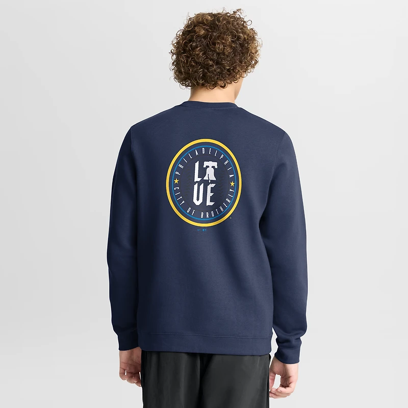 Men's Nike Navy Philadelphia Phillies City Connect Club Sweatshirt