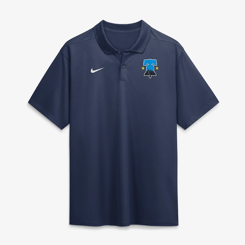 Men's Nike Navy Philadelphia Phillies City Connect Victory Dri-FIT Polo