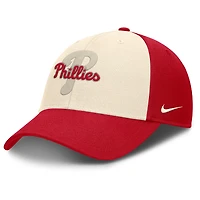 Men's Nike Red/Natural Philadelphia Phillies Statement Club Performance Adjustable Hat