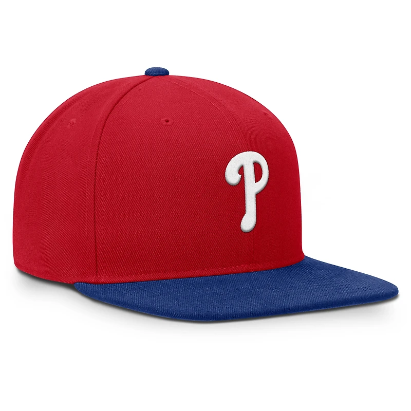 Men's Nike  Red/Royal Philadelphia Phillies Primetime Pro Dri-FIT Snapback Hat