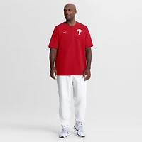 Coupe-vent Nike rouge Philadelphia Phillies Authentic Collection Dri-FIT pour homme