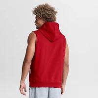 Men's Nike Red Philadelphia Phillies Authentic Collection Standard Issue Dri-FIT Sleeveless Hoodie