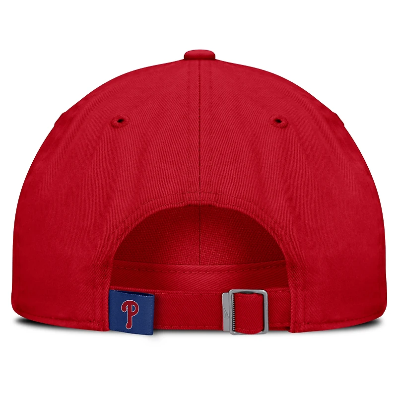 Casquette ajustable Nike rouge Philadelphia Phillies Club pour homme