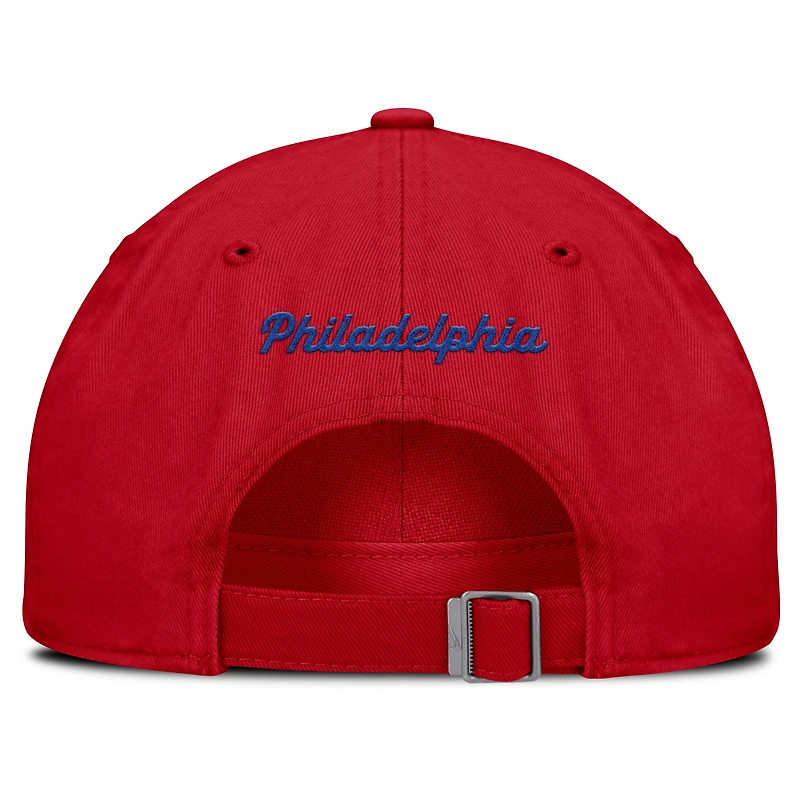 Casquette ajustable Nike rouge Philadelphia Phillies Club pour homme
