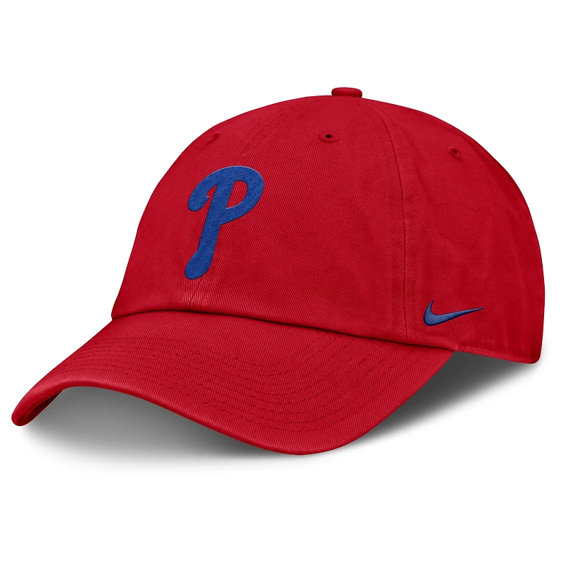 Casquette ajustable Nike rouge Philadelphia Phillies Club pour homme