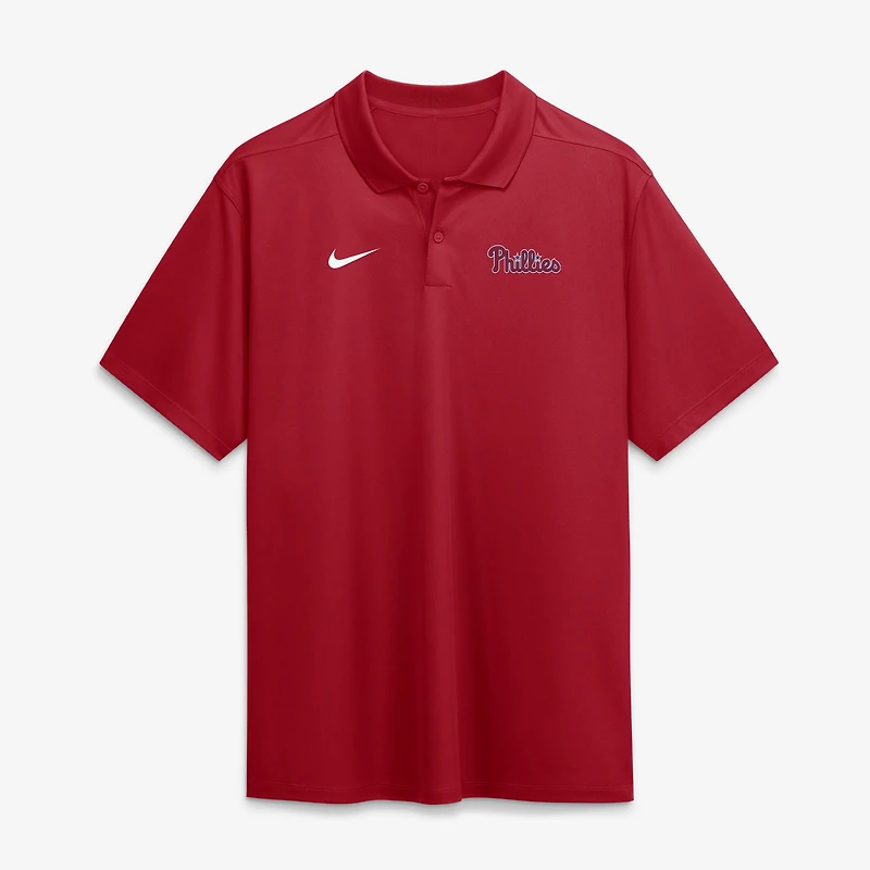 Men's Nike Red Philadelphia Phillies Dri-FIT Victory Polo