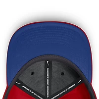 Casquette Nike rouge Philadelphia Phillies Primetime Rise Dri-FIT Flex pour homme