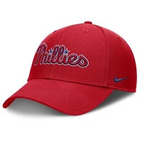 Men's Nike Red Philadelphia Phillies Rise Gaberdine Adjustable Hat
