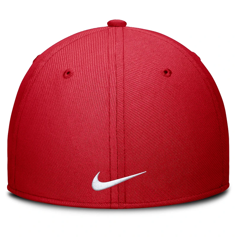 Men's Nike Red Philadelphia Phillies Rise Performance Flex Hat