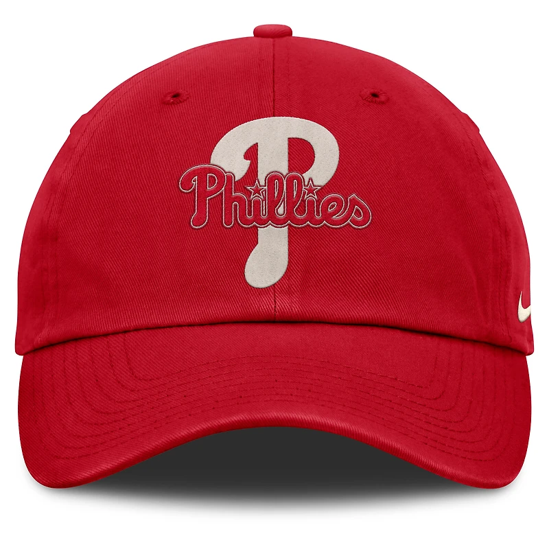 Casquette ajustable Nike rouge Philadelphia Phillies Statement Club pour homme