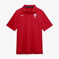 Polo Nike rouge Philadelphia Phillies Tour Dri-FIT pour homme