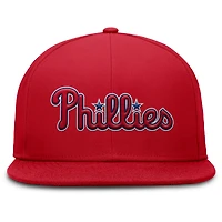 Men's Nike Red Philadelphia Phillies True Performance Fitted Hat
