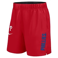 Men's Nike Red Philadelphia Phillies Woven Victory Dri-FIT Shorts