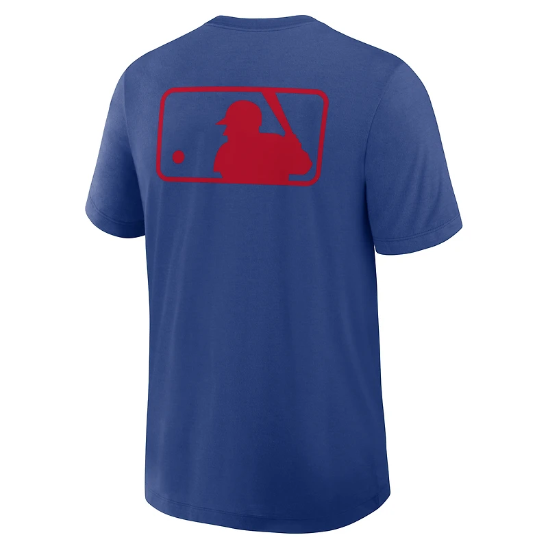 Men's Nike Royal Philadelphia Phillies Authentic Collection Early Work Tri-Blend Dri-FIT T-Shirt