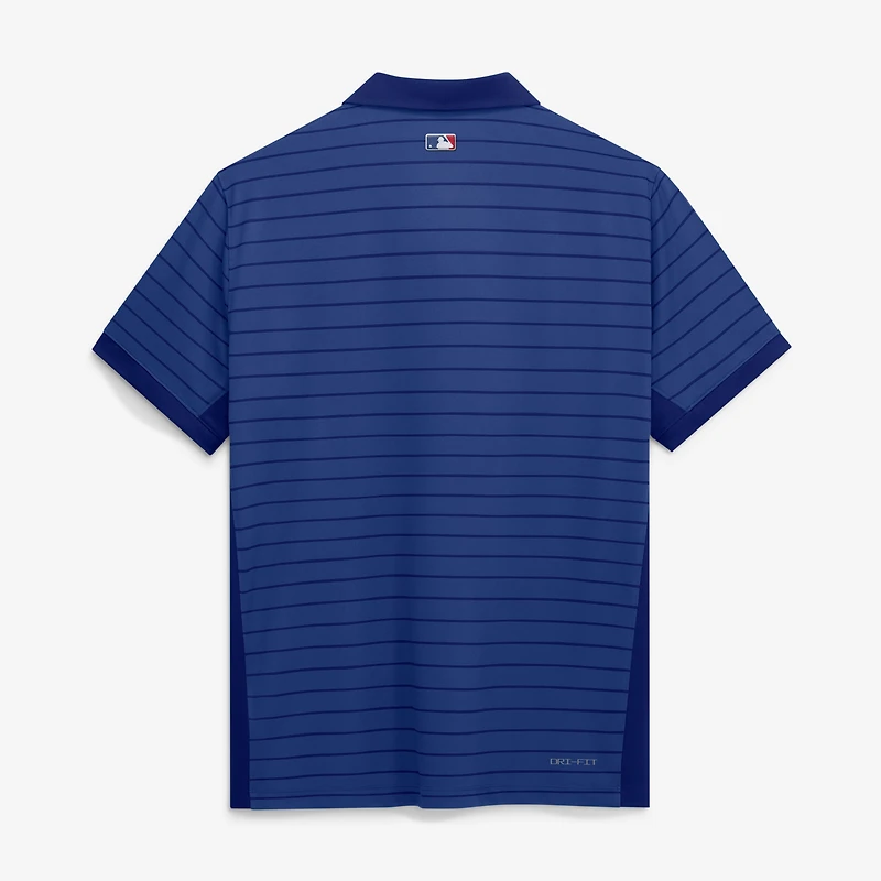 Men's Nike Red Philadelphia Phillies Authentic Collection Striped Victory Dri-FIT Polo