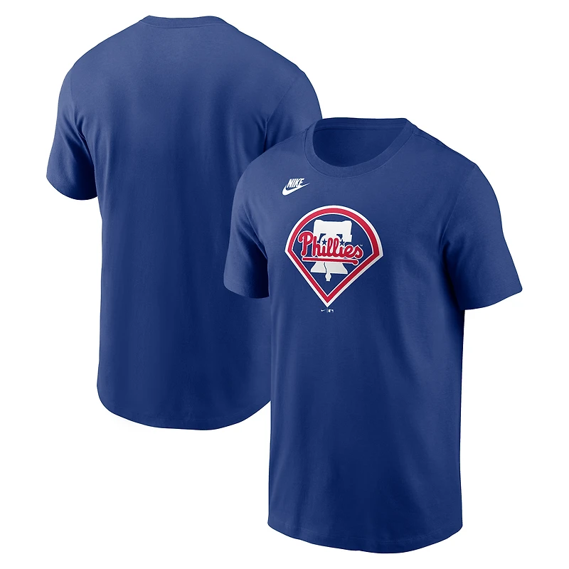 Men's Nike Royal Philadelphia Phillies Cooperstown Collection T-Shirt