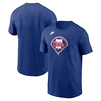 Men's Nike Royal Philadelphia Phillies Cooperstown Collection T-Shirt