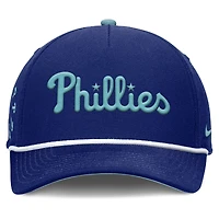 Casquette ajustable Nike Royal Philadelphia Phillies pour homme, motif Père's Day Rise