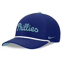 Casquette ajustable Nike Royal Philadelphia Phillies pour homme, motif Père's Day Rise