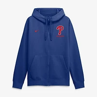 Men's Nike Royal Philadelphia Phillies Primetime Lockup Full-Zip Hoodie