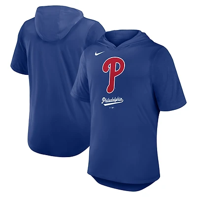 T-shirt à capuche Nike Royal Philadelphia Phillies Tri-Blend pour homme