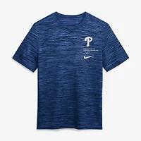 Men's Nike Royal Philadelphia Phillies Velocity Dri-FIT T-Shirt