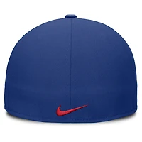 Men's Nike Royal Philadelphia Phillies Wordmark Dri-FIT Round Bill True Fitted Hat