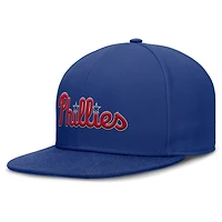 Casquette ajustée Nike Royal Philadelphia Phillies Wordmark Dri-FIT pour homme