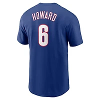 T-shirt Nike Ryan Howard Royal pour homme, Philadelphia Phillies Fuse, avec nom et numéro