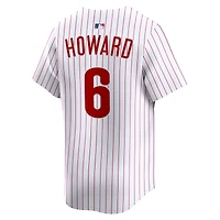 Maillot Nike Ryan Howard blanc des Phillies de Philadelphie en édition limitée pour homme