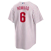 Men's Nike Ryan Howard White Philadelphia Phillies Replica Player Jersey