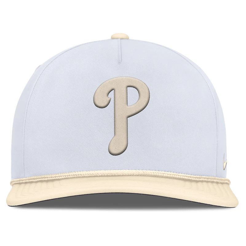 Men's Nike  White/Cream Philadelphia Phillies Pro Performance Snapback Hat