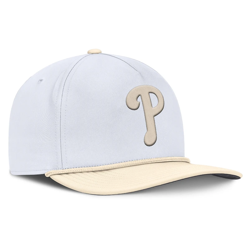 Men's Nike  White/Cream Philadelphia Phillies Pro Performance Snapback Hat
