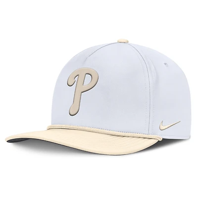 Men's Nike  White/Cream Philadelphia Phillies Pro Performance Snapback Hat