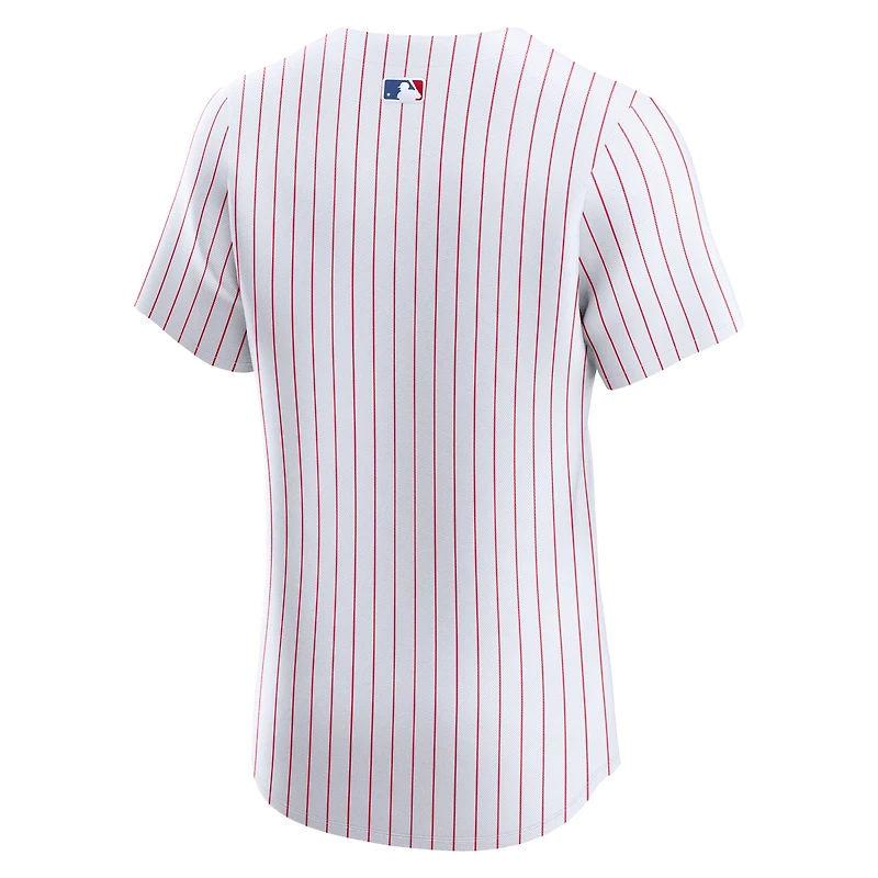 Maillot Nike blanc domicile Elite des Philadelphia Phillies pour homme