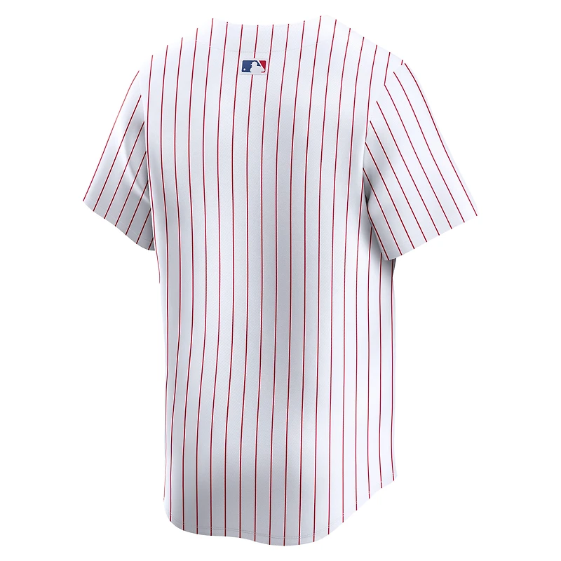 Maillot Nike blanc à domicile des Philadelphia Phillies pour homme