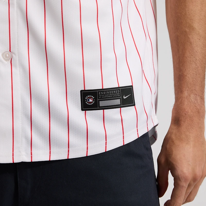 Maillot Nike blanc à domicile des Philadelphia Phillies pour homme