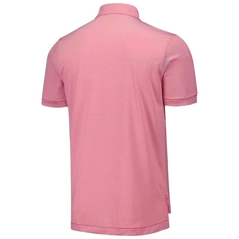 Polo en jersey extensible rouge à rayures Jubilee des Philadelphia Phillies Peter Millar pour homme