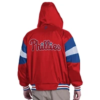 Men's Pro Player Red/Royal Philadelphia Phillies Legacy Lightweight Full-Zip Hooded Jacket
