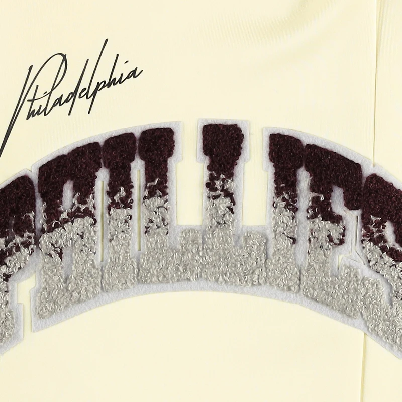 Men's Pro Standard Cream Philadelphia Phillies Hometown Track Pants