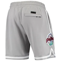 Men's Pro Standard Gray Philadelphia Phillies Team Shorts