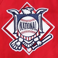 Veste à fermeture éclair intégrale en sergé Pro Standard pour hommes des Phillies de Philadelphie, rouge